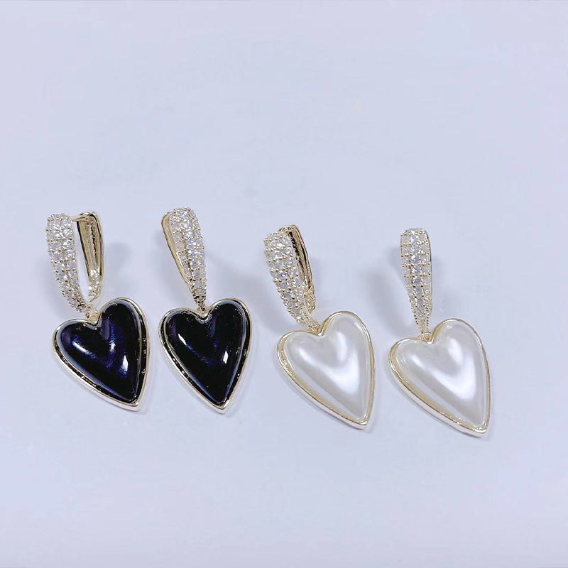 Venta al por mayor Pendientes Perla Alto Sentido Nicho Diseño Sentido OLY-ES-YY003